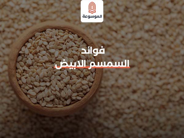 فوائد السمسم الابيض​