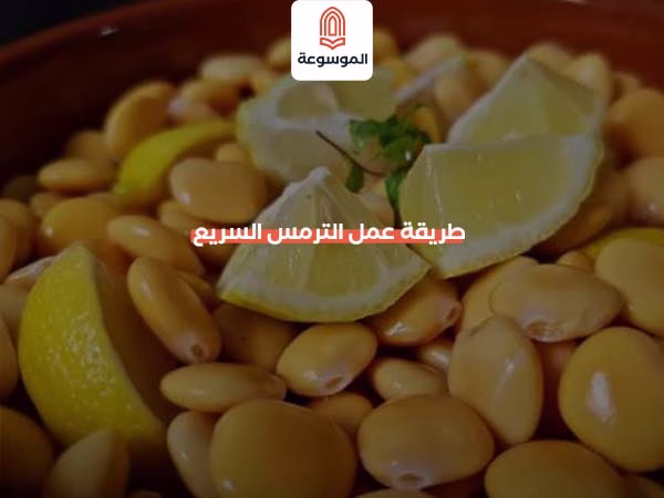 طريقة عمل الترمس السريع