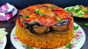 خطوات تحضير المقلوبة