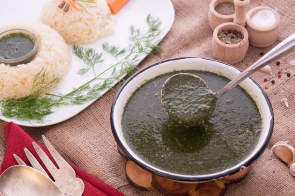 أطباق جانبية مع الأرانب بالملوخية