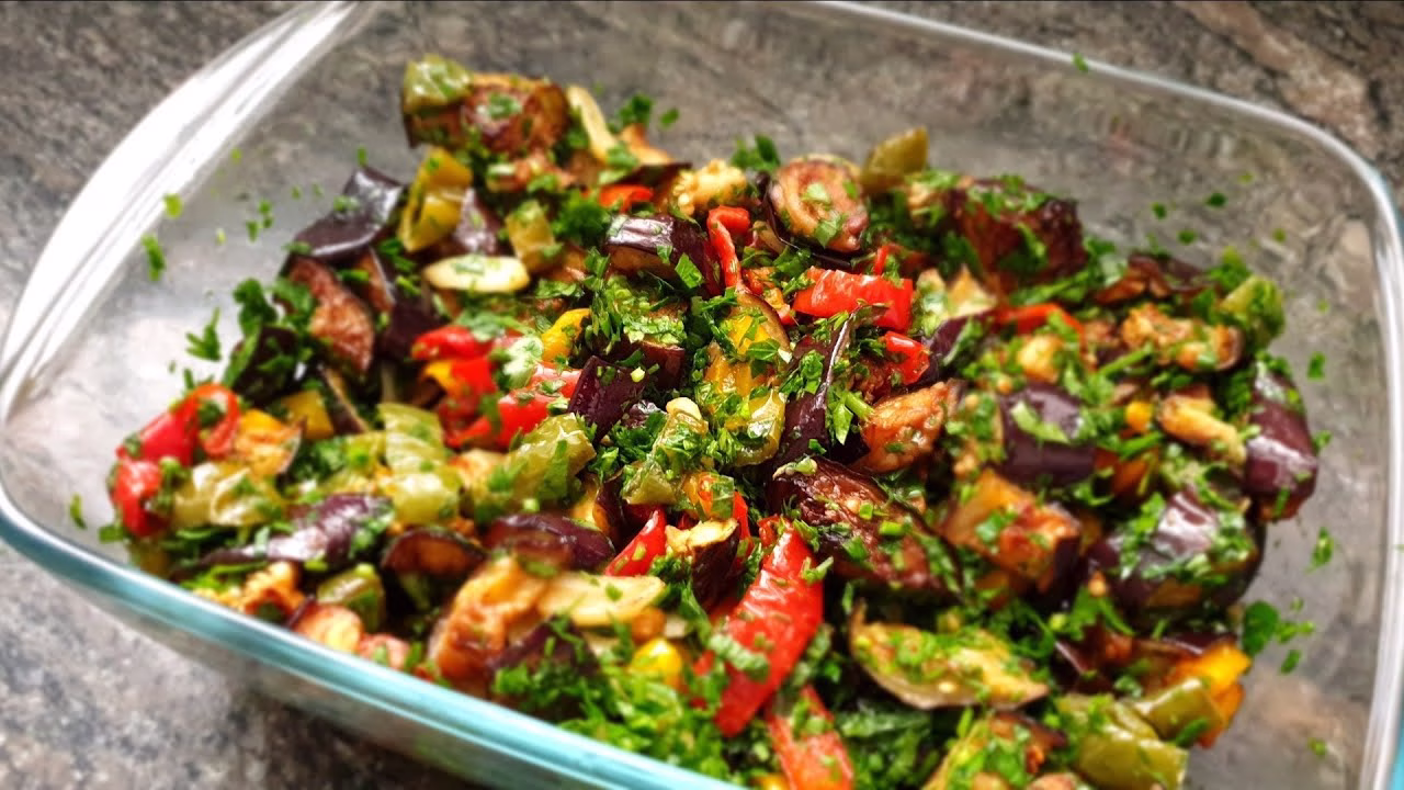 طرق تقديم الباذنجان المخلل