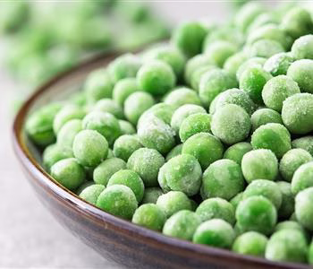 فوائد تخزين البسلة بدون سلق