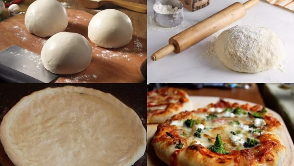 خطوات تحضير عجينة البيتزا