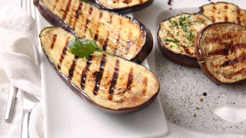 كيفية تحضير الباذنجان المشوي