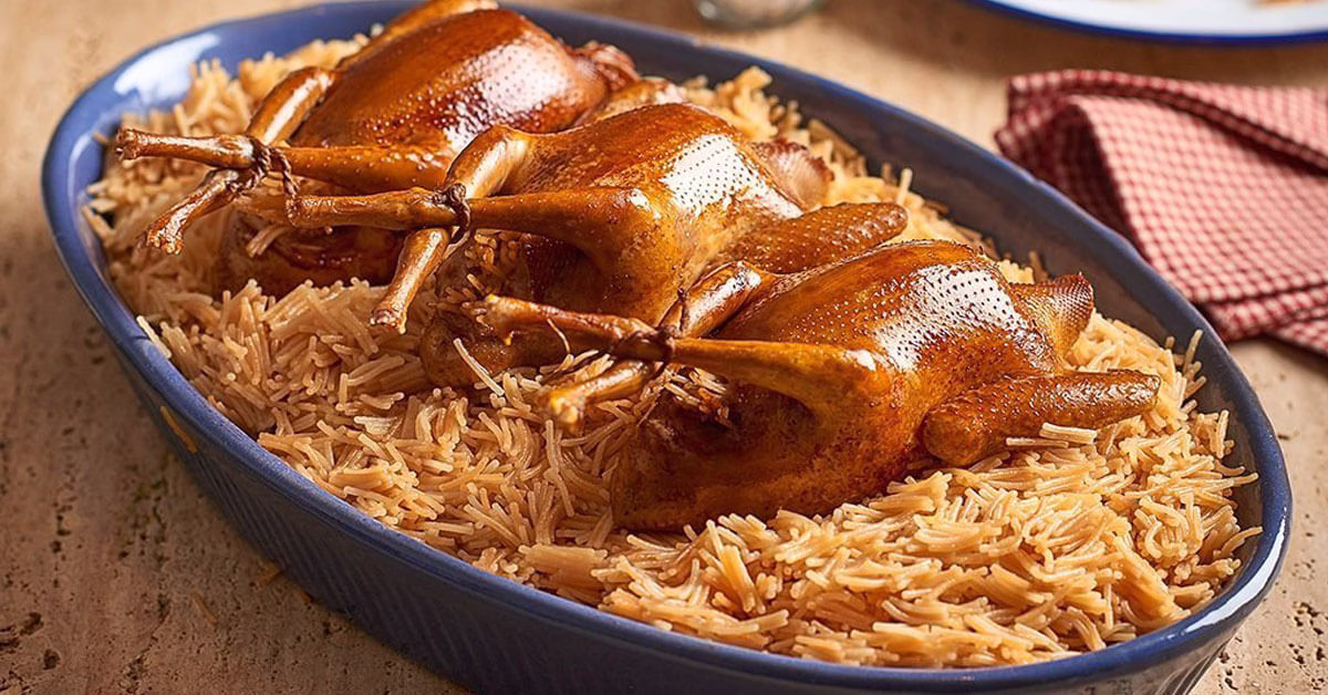 أفضل أنواع الأرز للحمام المحشي